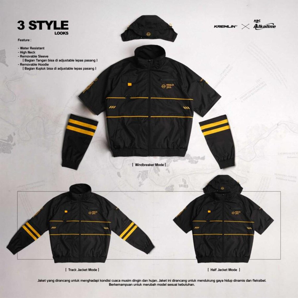 Windbreaker Cyberpunk Jacket