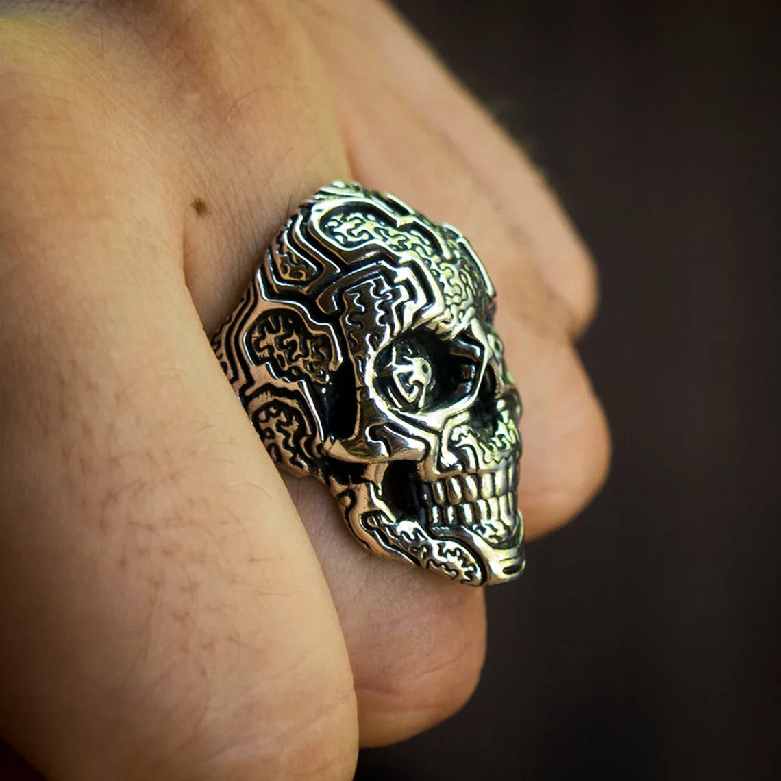 Ring Skull Silver