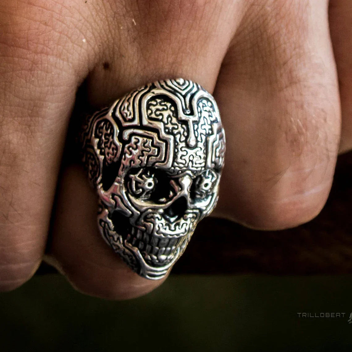 Ring Skull Silver