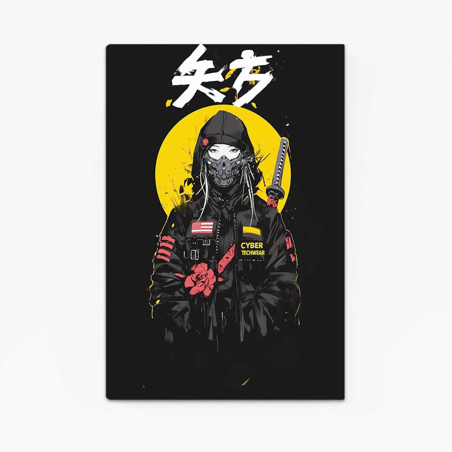 Shadow Ronin Cyberpunk Art | CYBER TECHWEAR®