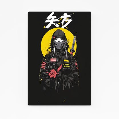 Shadow Ronin Cyberpunk Art | CYBER TECHWEAR®