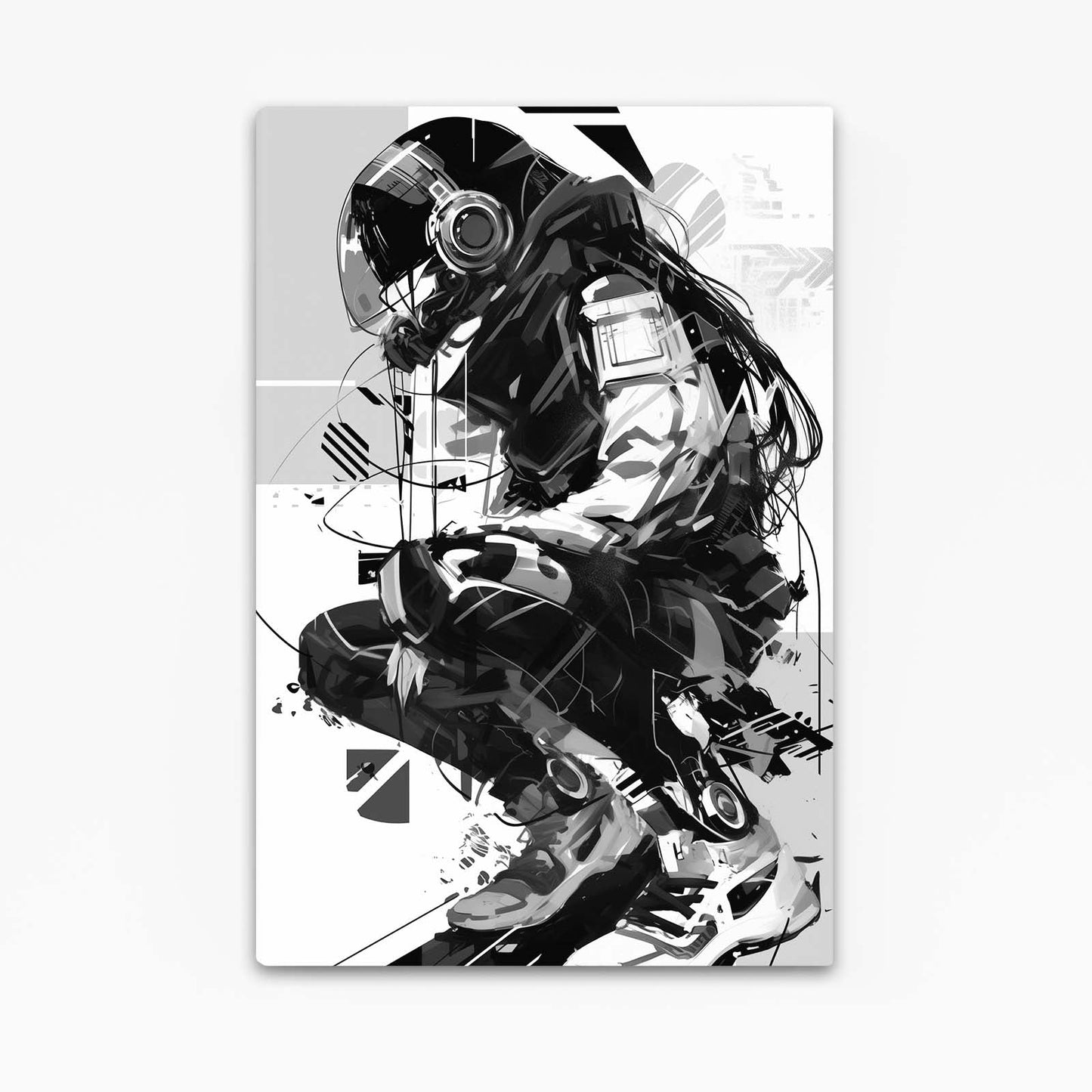 Shadow Runner Cyberpunk Art | CYBER TECHWEAR®