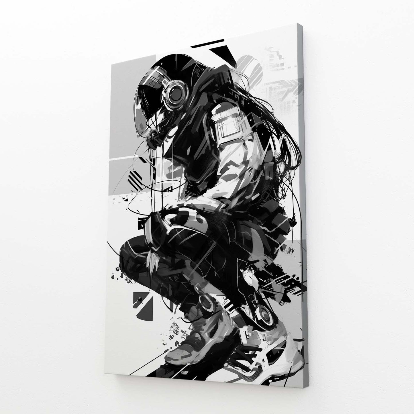 Shadow Runner Cyberpunk Art | CYBER TECHWEAR®