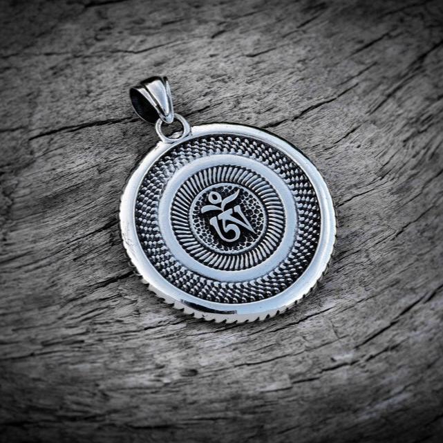 Silver Buddha Pendant