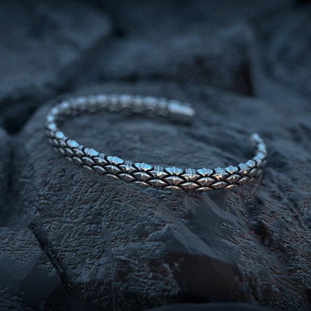 Silver Cuff Bracelet