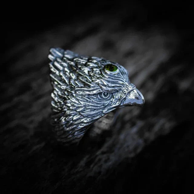 Silver Eagle Ring