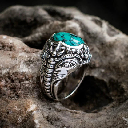 Silver Elephant Ring