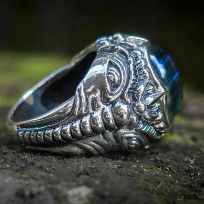 Silver Elephant Ring