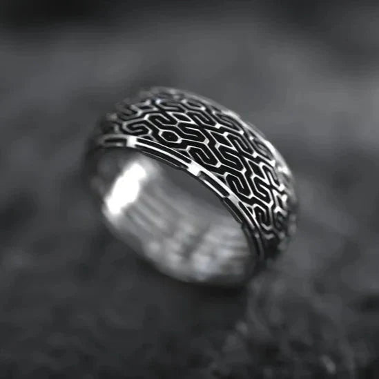 Silver Mens Ring