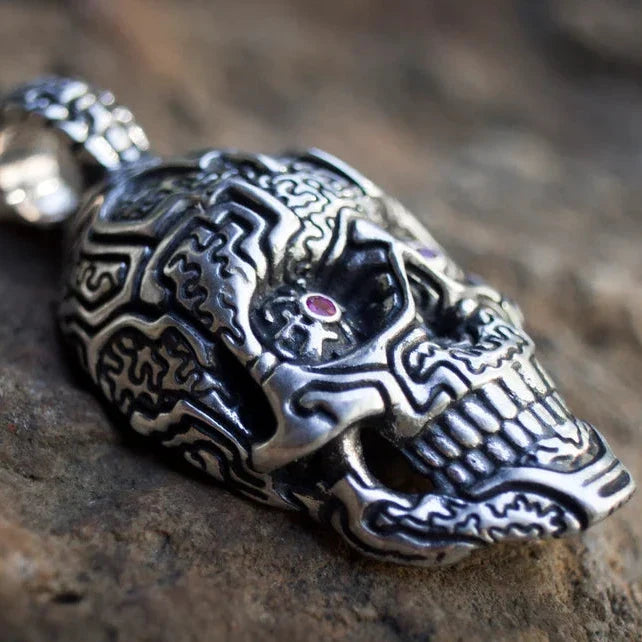 Silver Skull Pendant