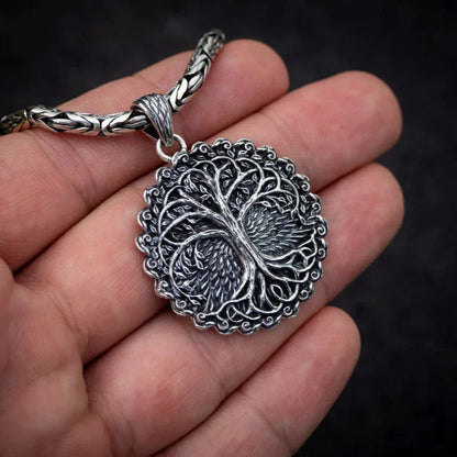 Silver Tree Of Life Pendant