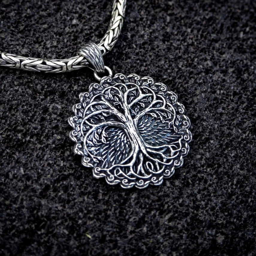 Silver Tree Of Life Pendant