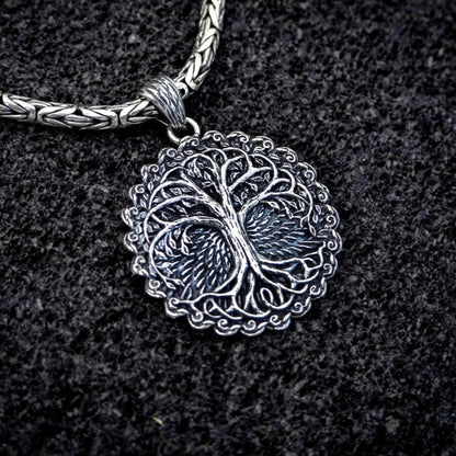 Silver Tree Of Life Pendant