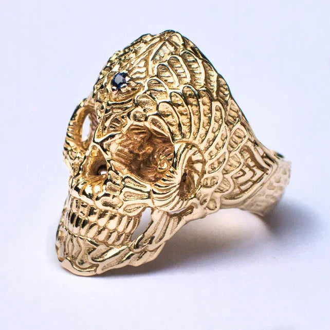 Skull Gold Ring