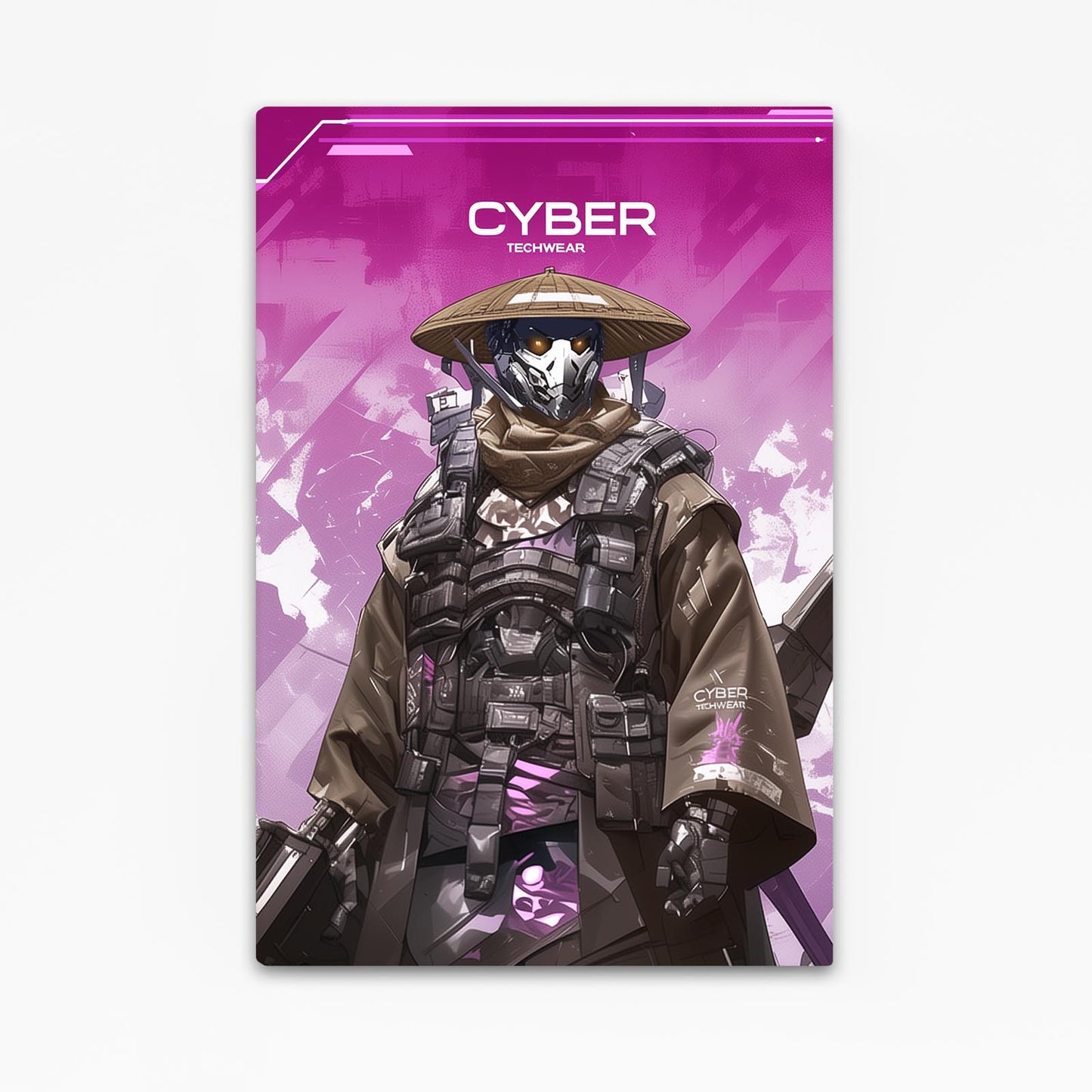 Sleek Urban Cyberpunk Art | CYBER TECHWEAR®