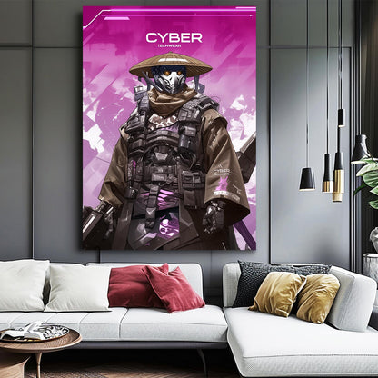 Sleek Urban Cyberpunk Art | CYBER TECHWEAR®