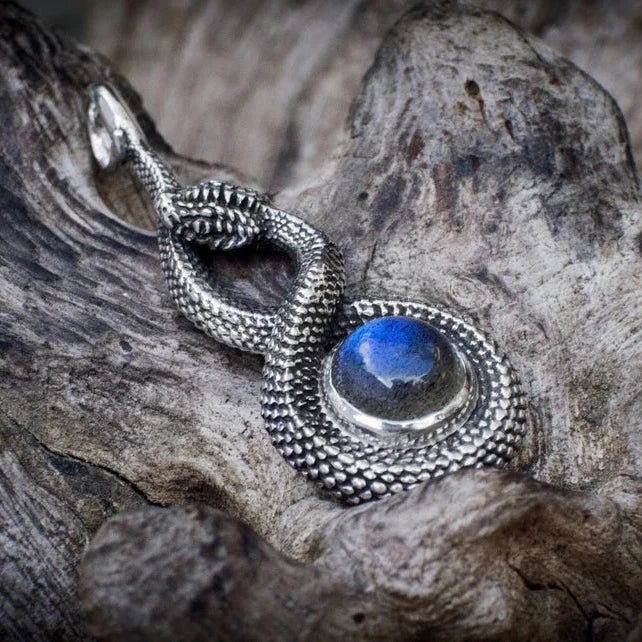 Snake Silver Pendant