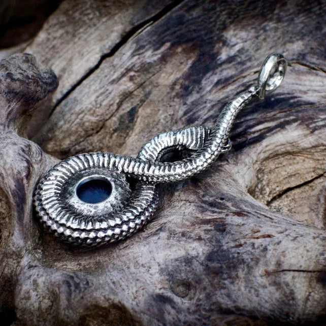 Snake Silver Pendant