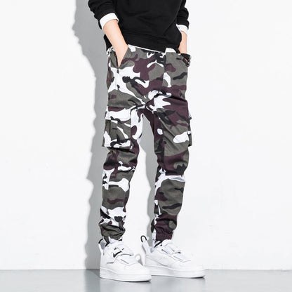 Spring Camo Cyberpunk Pants