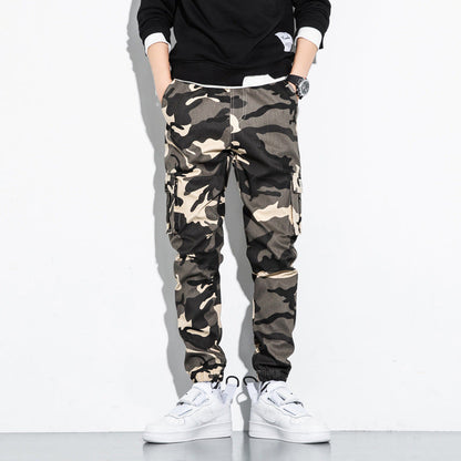 Spring Camo Cyberpunk Pants