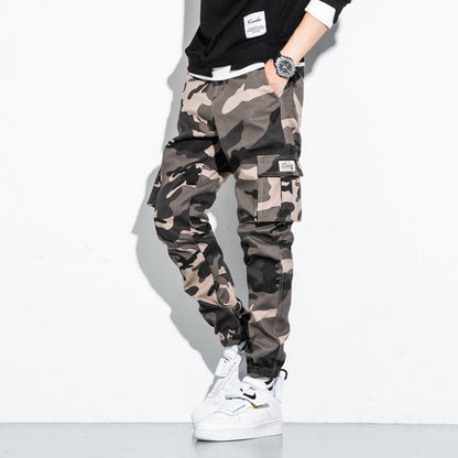 Spring Camo Cyberpunk Pants