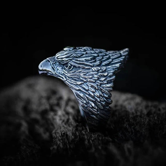 Sterling Silver Eagle Ring