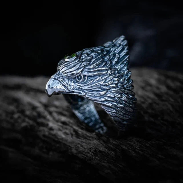 Sterling Silver Eagle Ring