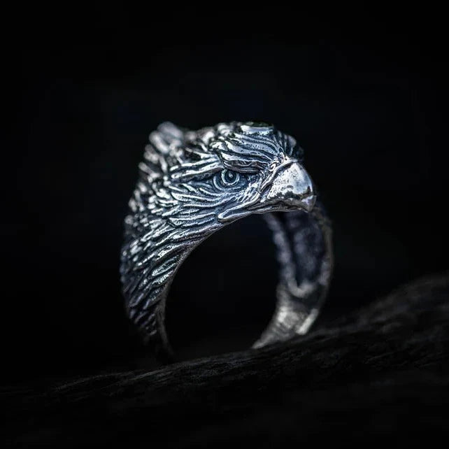 Sterling Silver Eagle Ring