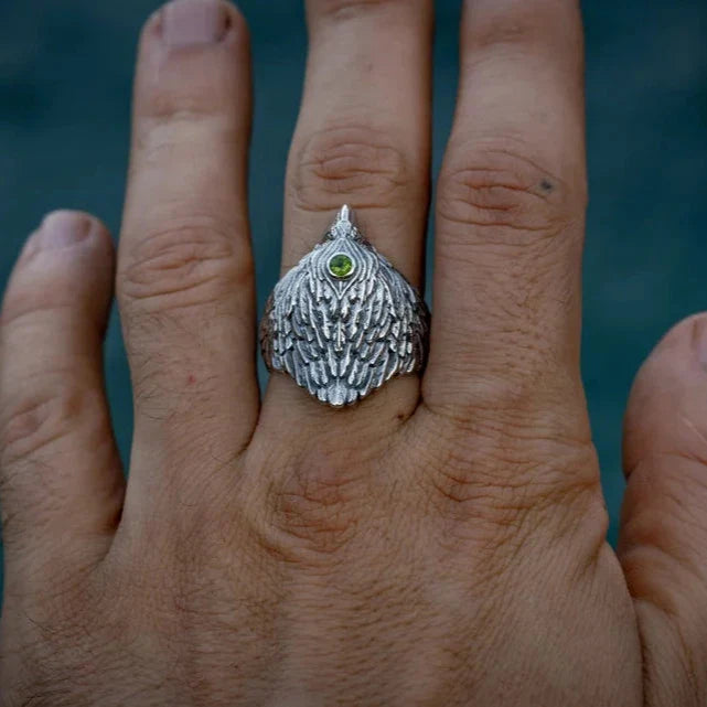 Sterling Silver Eagle Ring