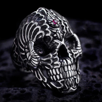 Sterling Silver Skull Rings