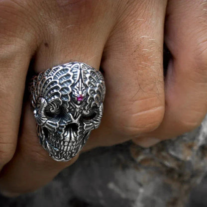 Sterling Silver Skull Rings