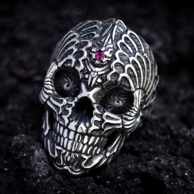 Sterling Silver Skull Rings