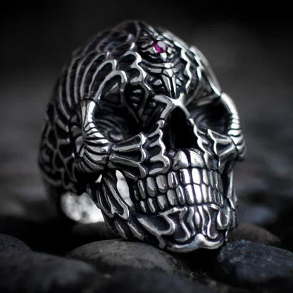 Sterling Silver Skull Rings