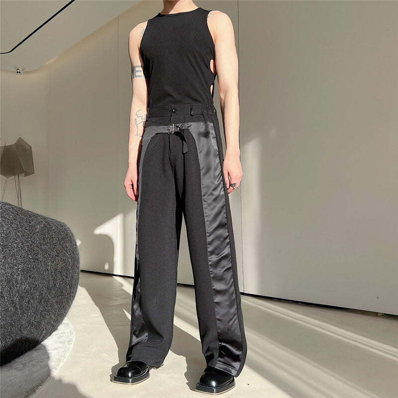 Straight Fashion Cyberpunk Pants