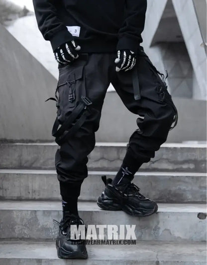 Strap Pants Streetwear