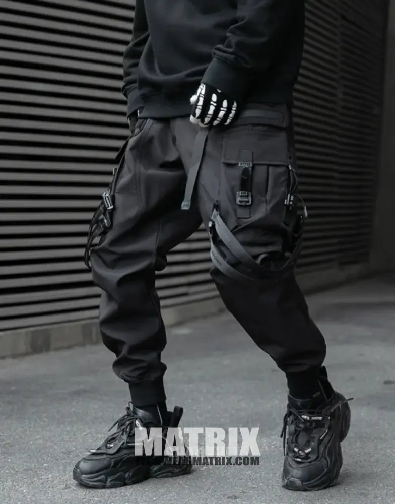 Strap Pants Streetwear