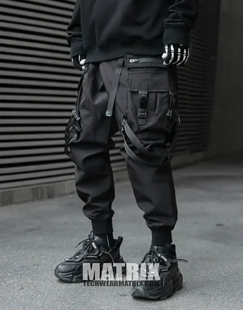 Strap Pants Streetwear