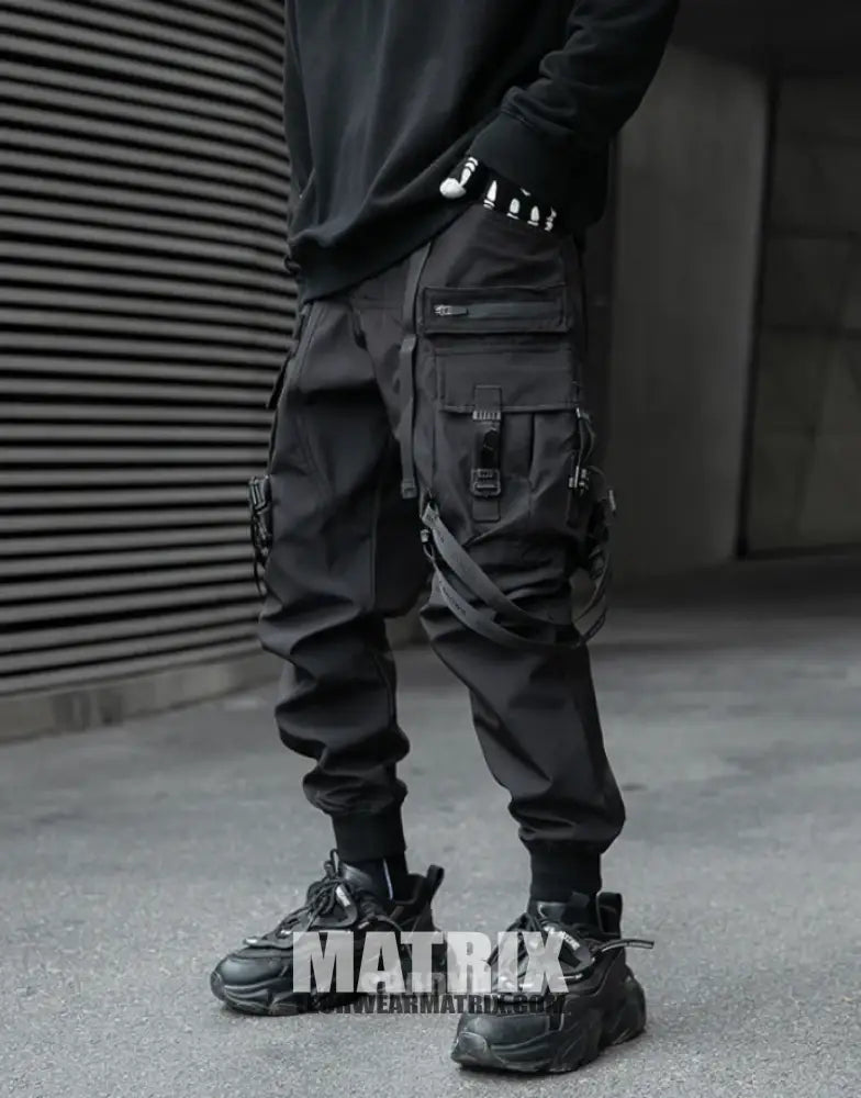 Strap Pants Streetwear