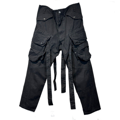 Strap Parachute Cyberpunk Pants