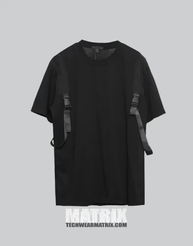 Black cargo shirt