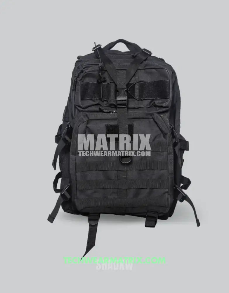 Black Tactical Backpack