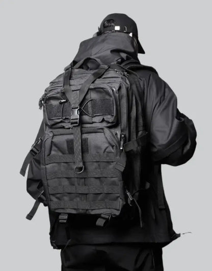 Black Tactical Backpack