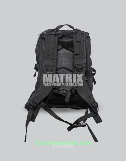 Black Tactical Backpack