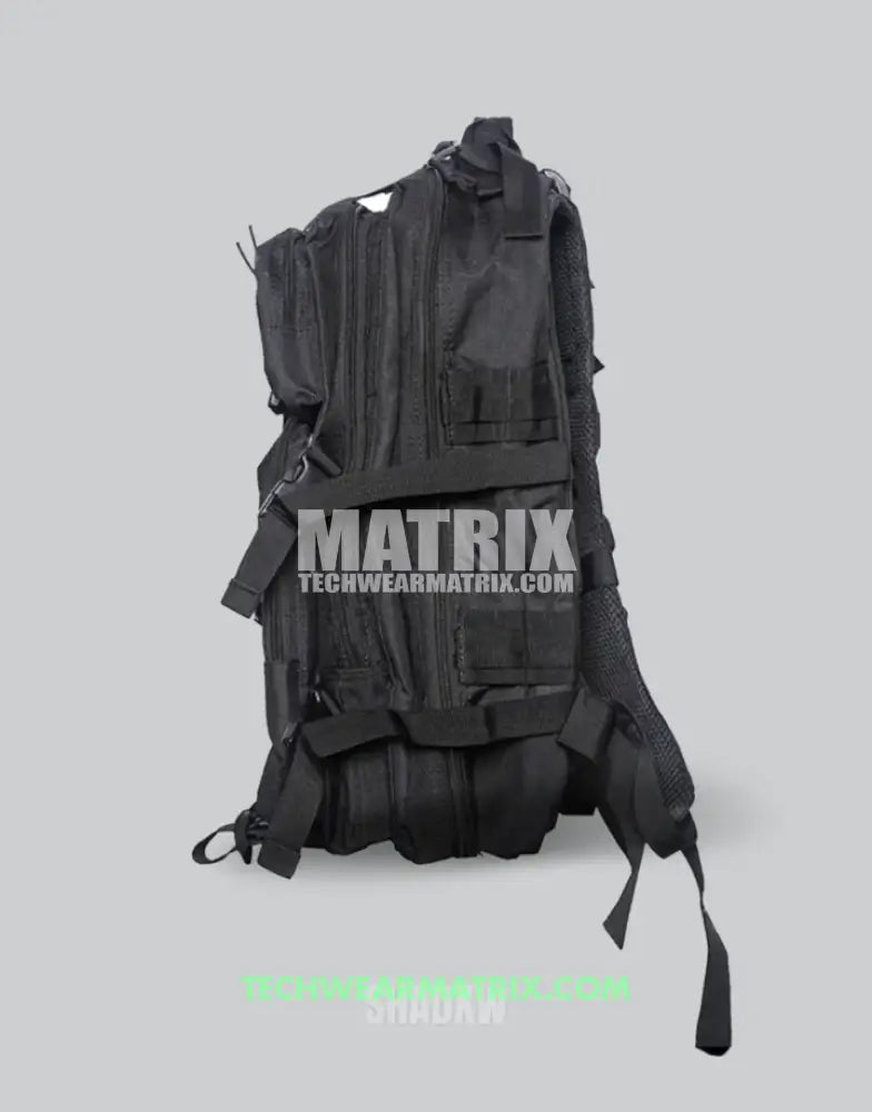 Black Tactical Backpack