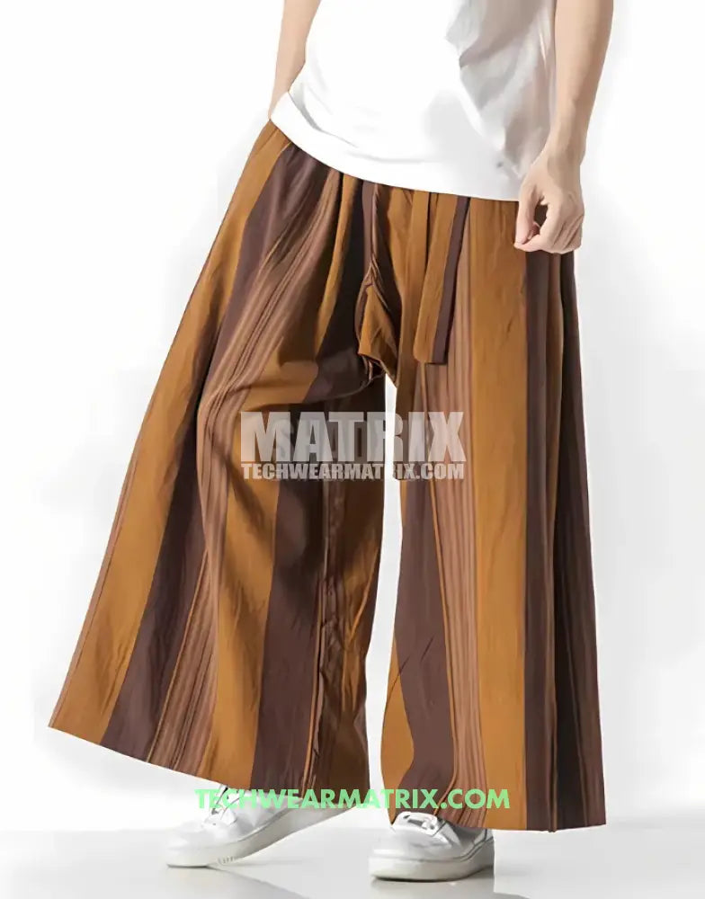 Brown Hakama Pants