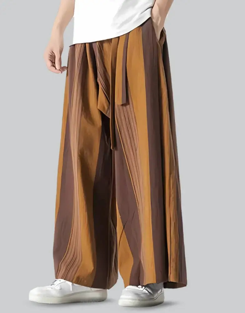 Brown Hakama Pants