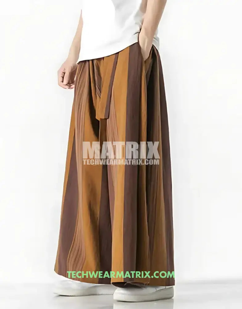 Brown Hakama Pants