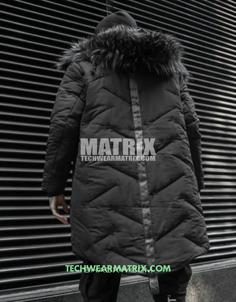 Cargo Jacket with Fur