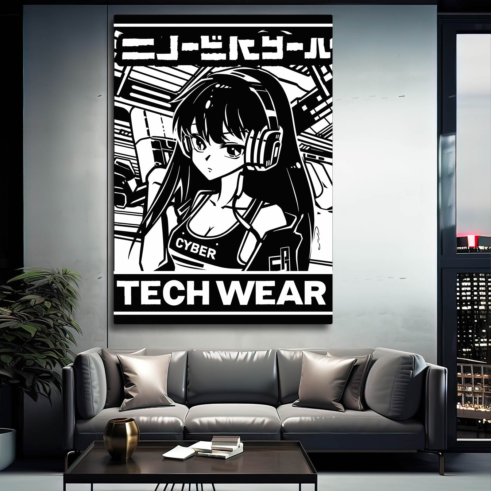 Stylish Cyberpunk Art | CYBER TECHWEAR®