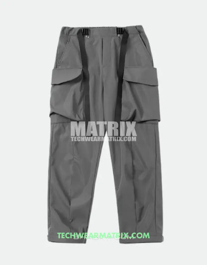 Gray tactical pants